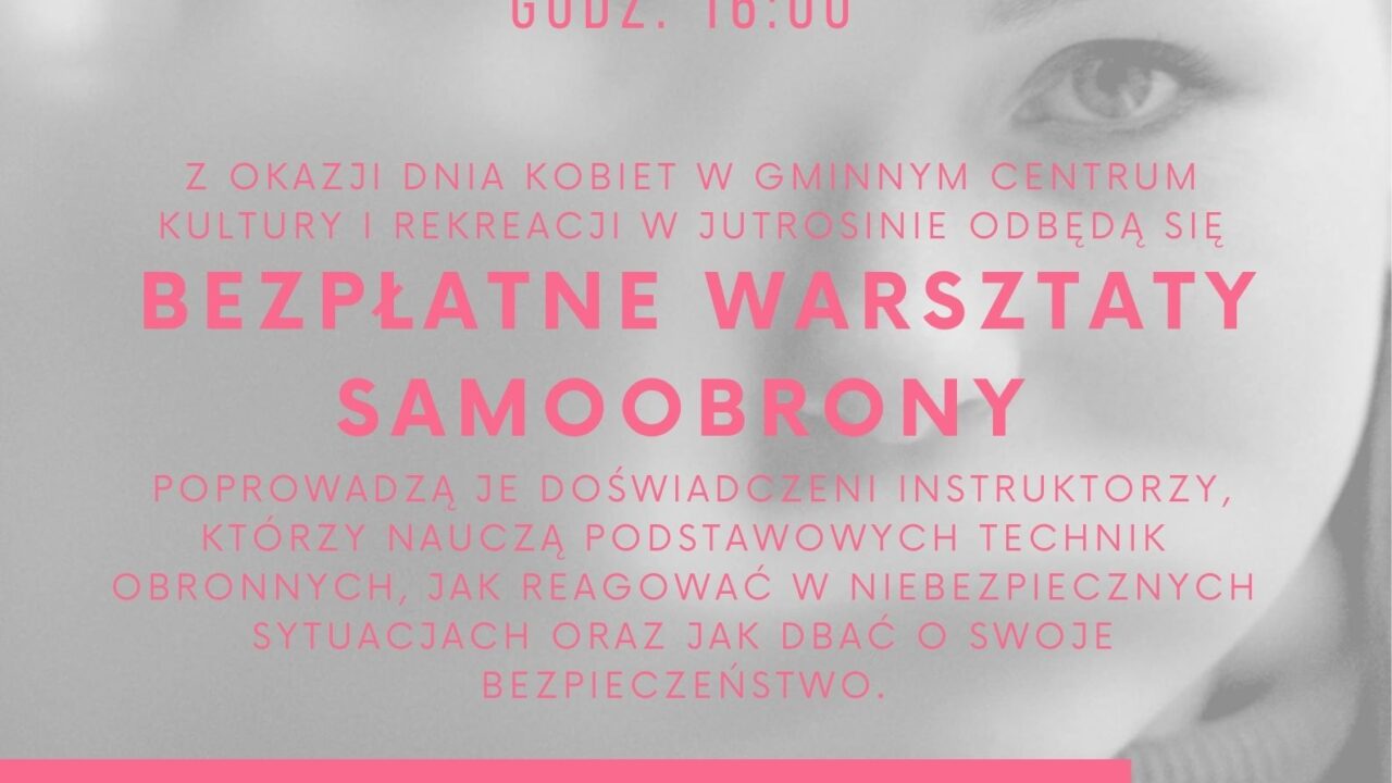 Bezpłatne warsztaty samoobrony